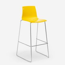 Grand Soleil Küchenbarhocker 74 Cm Design Imola Slitta - Gelb