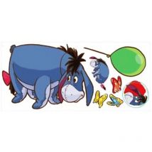 Grand sticker mural repositionnable Bourriquet