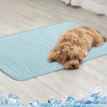 Grand tapis rafraîchissant pour chien, tapis de couchage pour chien, couverture rafraîchissante pour animaux de compagnie, tapis rafraîchissant
