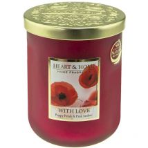 Grande Bougie Heart and Home Amour