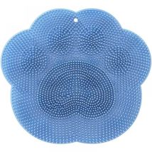 Grande brosse à récurer les pieds de douche, en forme de griffe de chat, massant vos pieds sans se pencher, circulation des pieds et soulager les