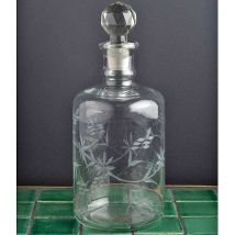 Grande carafe gravé Mona 0.9L 19x11cm