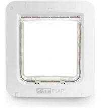 Les Tendances - sureflap Grande chatiere a puce électronique Connect - Blanc - Pour chat et chien