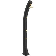 Grande Douche Solaire En Noir Et Or Cm 25x27x226,6 Sined Doccia Sole Xxl Nera Oro