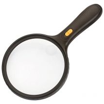 Grande ouverture avec lumière 3 LED, sous-lentille optique, loupe haute définition à double débit