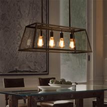 Kosilum - Grande suspension serre à semis 4 lumières - Fresy