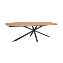 Pier Import - Grande table à manger en bois de teck recyclé 280 cm depok