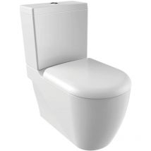 Grande xl Close Coupled Toilettes, blanc