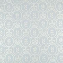 Grandeco Jack 'N Rose Pretty Lockett Wallpaper Pastel Blue White Paste The Wall