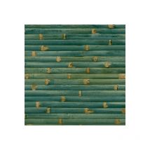 Montecolino - Grandeco Wanderlust Bamboo Green Teal Paste The Wall Semi Vinyl Wallpaper