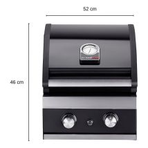 Gasgrill ClassicG2 Einbau Grill Gas Garten Gartenkamin Kamin 8,5 kW - Grandhall