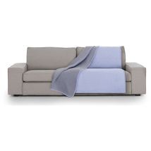 Granfoulard Plaid Polyvalent Argent 130180 C/13