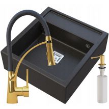 Granitan - granit évier or comptoir mitigeur nexo