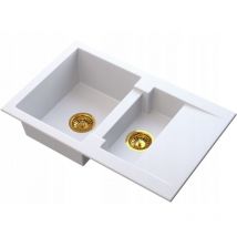 Granitan - granite or éclairage sippon 1.5 compartiment