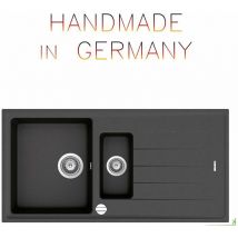 Granitspüle Victory S1000.40 - gray, ab 60er Unterschrank, 100 x 50 cm