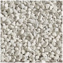 Granulato da esterno bianco carrara 5/8mm, 10kg.