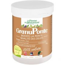 GranuPonte 1 kg Ponte et qualité des oeufs - Oméga 3 et 6 volailles