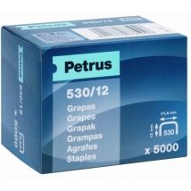 Esselte - fplus petrus grapas cobreada 530-12 mm caja 5000 und 77510 , petrus grapas cobreada 530-12 mm caja 5000 und 77510