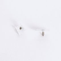 Efectoled - Grapas Fijación Tira led de 10mm (20 ud) Blanco