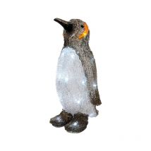 Figura pingüino led acrilico exterior