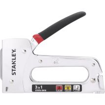 Stanley - STHT6-70410 - Grapadora 3 en 1, para grapa a, h y clavo