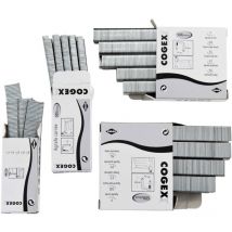 Lote de grapas y clavos