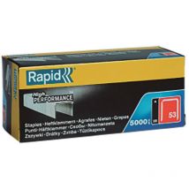 Grapas 53/4 en caja de 5000 unidades.