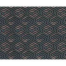 Edem - Graphic wallpaper wall 84114BR95 non-woven wallpaper slightly textured with ornaments and metallic highlights anthracite umbra grey pearl opal