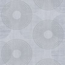 Profhome - Graphic wallpaper wall 378321 non-woven wallpaper slightly textured with graphical pattern glittering grey 5.33 m2 (57 ft2)