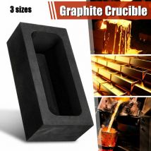 Graphitform, Barrenguss, Kupferform Für Gold- Und Silbergießereien – 55 X 37 X 20 Mm, Gold 150 G, Silber 80 G