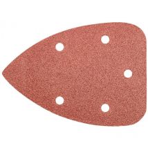 5902062578242 Velcro sand paper K80, for grinder 59G335, 5 pcs. (57H824) - Graphite