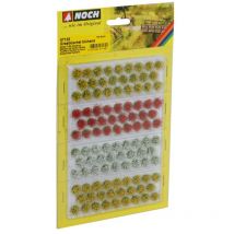 Grasbüschel 6 mm – 105 Stück – Extralange Grasfasern – Zwei natürliche Farben
