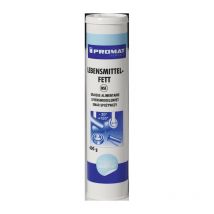 Promat Chemicals - Grasso alimentare NSF-H1 colore naturale, cartuccia leggera 400g promat prodotti chimici (Per 12)
