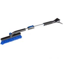 Carcomfort - Gratte-glace télescopique/rotatif 77,5-100 cm noir/bleu