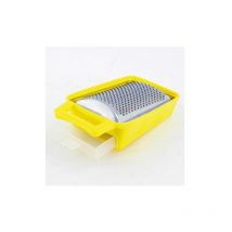 Grattugia in acciaio inox con bacinella in plastica