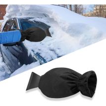 Tigrezy - Grattoir à Glace avec Gant, Gant pour Pare-Brise de Voiture, Enlève la Neige et la Glace, Gratte et Enlève Rapidement la Neige Tout en