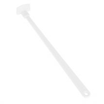 Treetalk - Grattoir alimentaire à long manche, spatule en caoutchouc, grattoir en silicone résistant à la chaleur, spatules multifonctions en