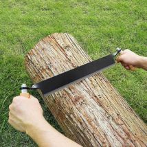Start - Grattoir droit 8 pour outils de travail du bois Pelle à écorce Raboteuse en fer pour bois Grattoir à main