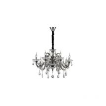 Ideal Lux - Colossal - 8 Light Chandelier Smokey Finish, E14