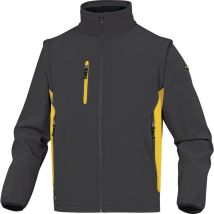 Veste de travail softshell grise manches amovibles Delta Plus MYSE2GJ0 46/48 (s)