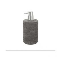 Grauer Seifenspender – Arizona-Linie – Polyresin – 8056471564970
