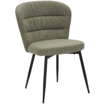 Losanna Grünes Stuhl-Set 2 Stück Cm 58x60,5x85