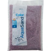 Gravier fin pour aquariums, couleur violet lilas 1kg Animallparadise