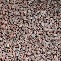 Gravier Granit Rouge - 8/16 mm - Sac 20 kg (0,4m²)