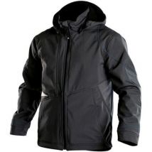 Veste Dassy gravity softshell noir/gris xs 103450-nogr-xs