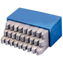 Gravurem - 101.SR2,5 - Alphabet set 27 pièces (az) sr - Standard (2,5 mm)