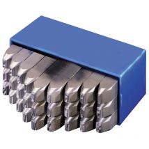 Gravurem - 121.SKL2 - Set alphabet spécial 27 pièces (az) - Travaux exigeants (2 mm)