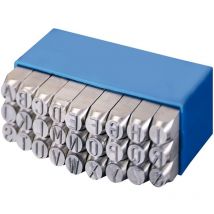 Gravurem - 134.T3 - Alphabet set t 27 pièces (az) - Revers (3 mm)