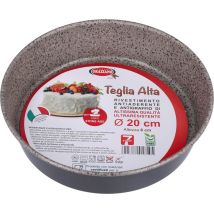 Graziano, Teglia Tonda, Realizzata Interamente In Alluminio E Dotata Di 7 Strati Di Rivestimento Antiaderente E Antigraffio, Ideale Per Realizzare Pan