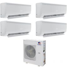 Cuatro split inverter aire acondicionado bora plus serie 9+9+9 con gwhd(28)nk6oo r-32 wi-fi opcional 9000+9000+9000 - Gree